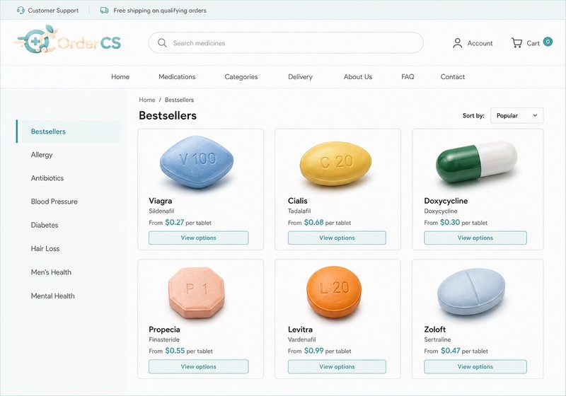 Order Cs - reorder and support