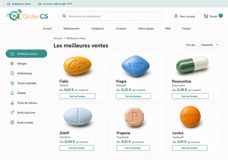 Order Cs – Recommande et assistance